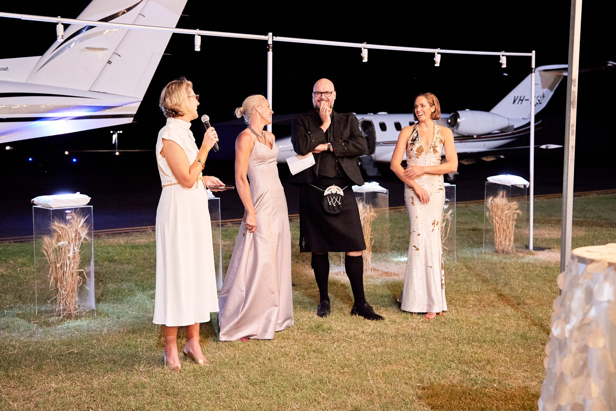 Launching Aerohart with friends and family