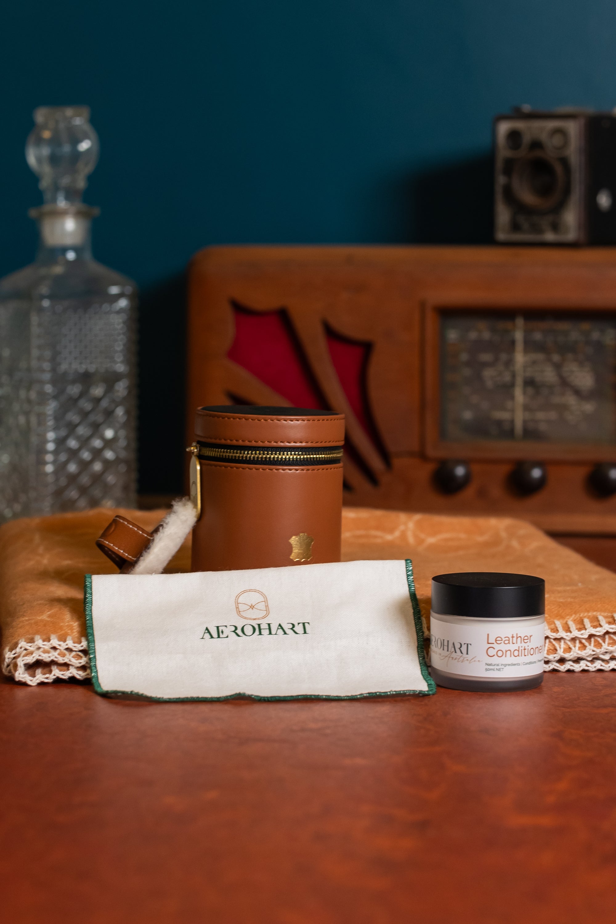 Aerohart Signature Leather Care Kit | Jillian